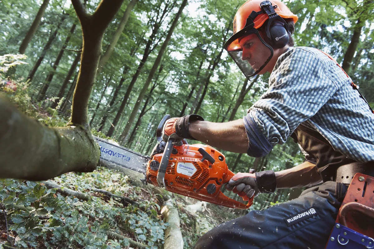 HUSQVARNA 555 - skats 3