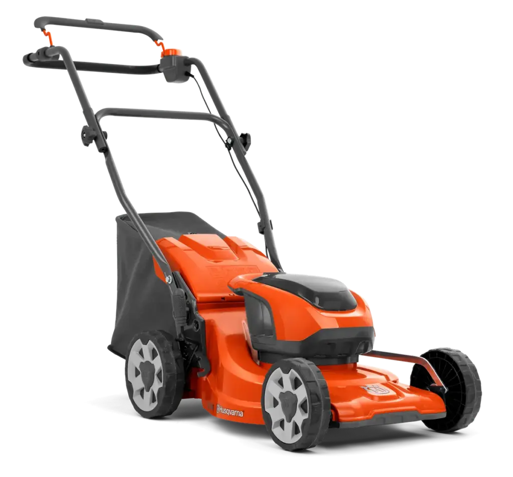 HUSQVARNA LC 137i ar akumulatoru un lādētāju - skats 1