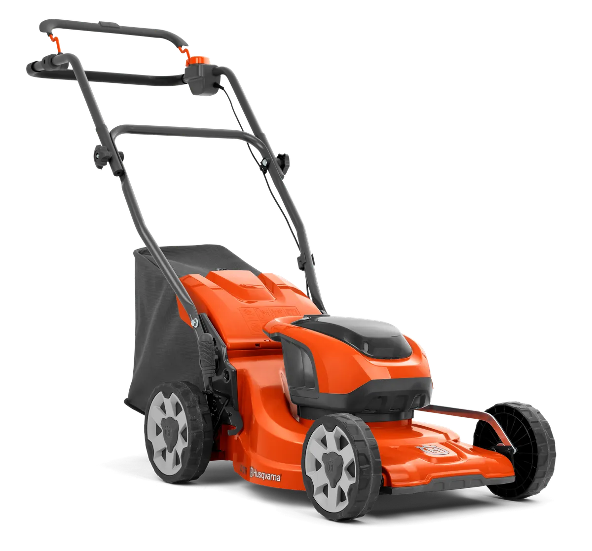 HUSQVARNA LC 137i ar akumulatoru un lādētāju - skats 1