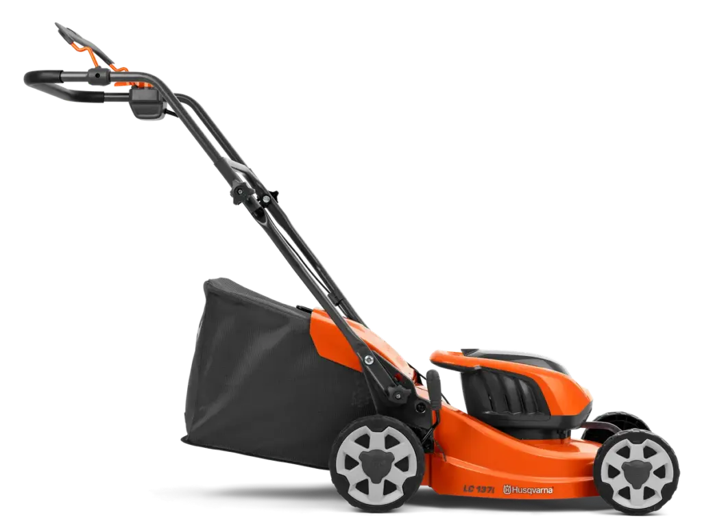 HUSQVARNA LC 137i ar akumulatoru un lādētāju - skats 2