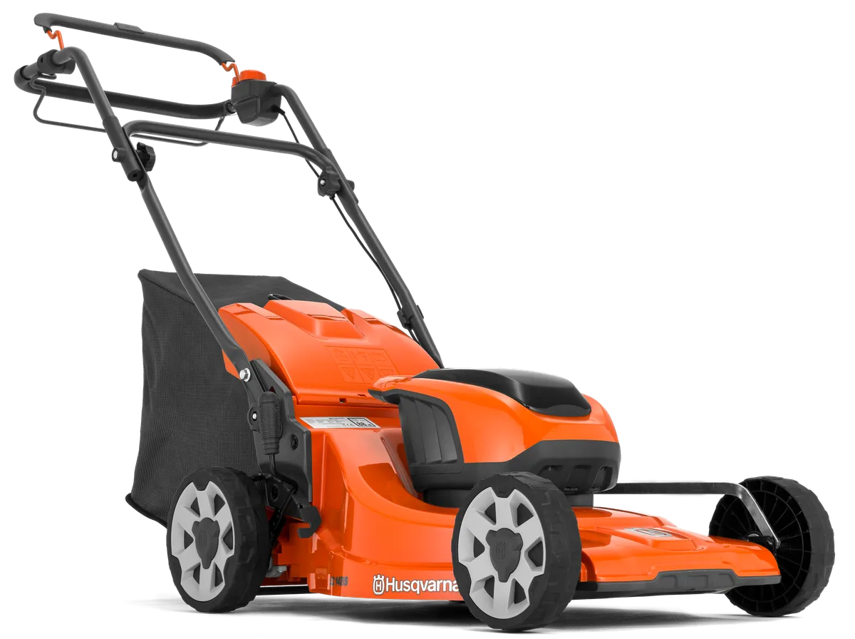 HUSQVARNA LC 142iS ar akumulatoru un lādētāju - skats 1
