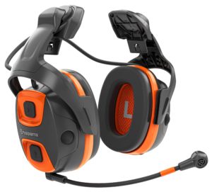Husqvarna X-SYNC dzirdes aizsardzība, ķiveres stiprinājums